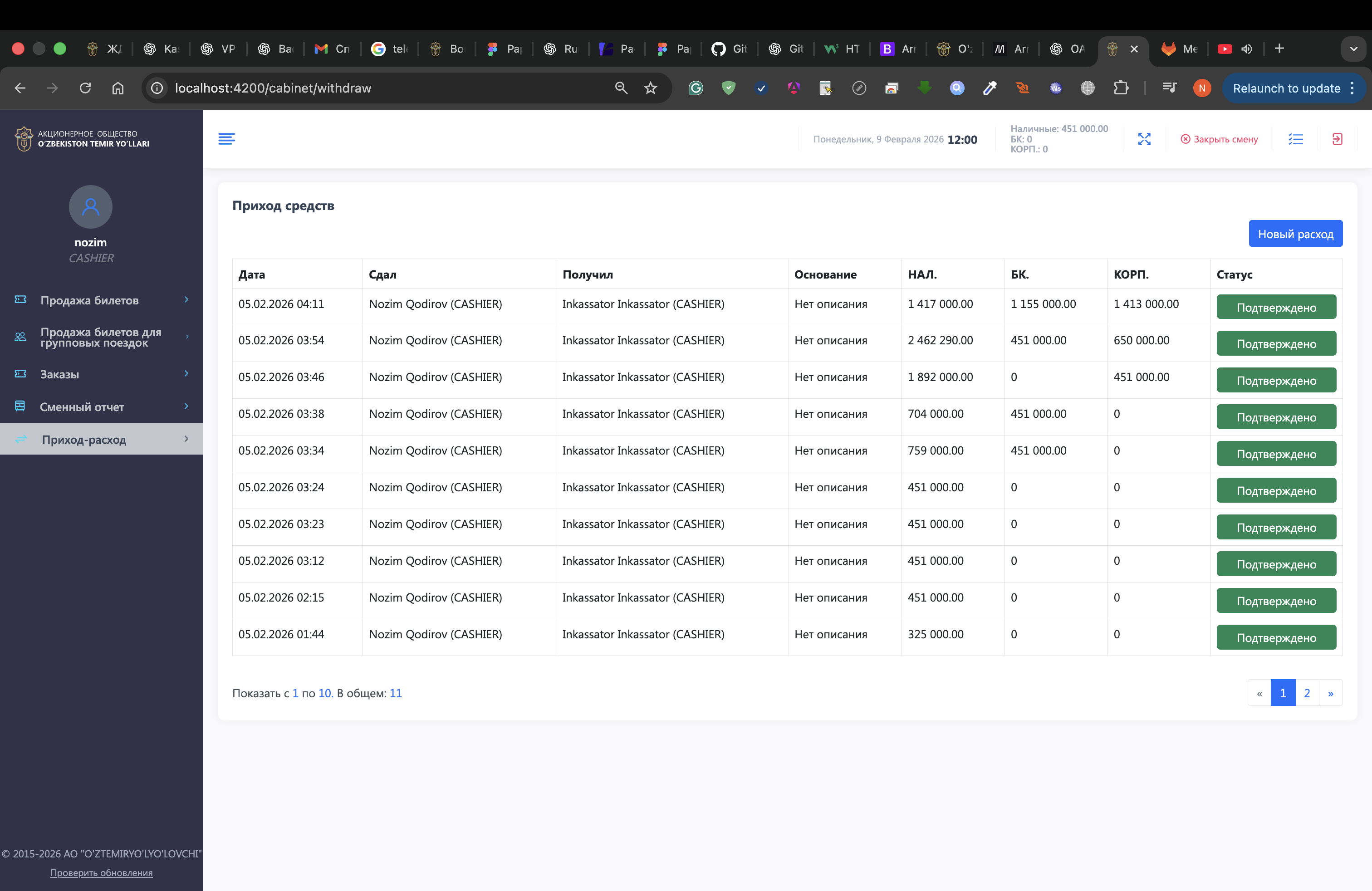 Income Expense Management