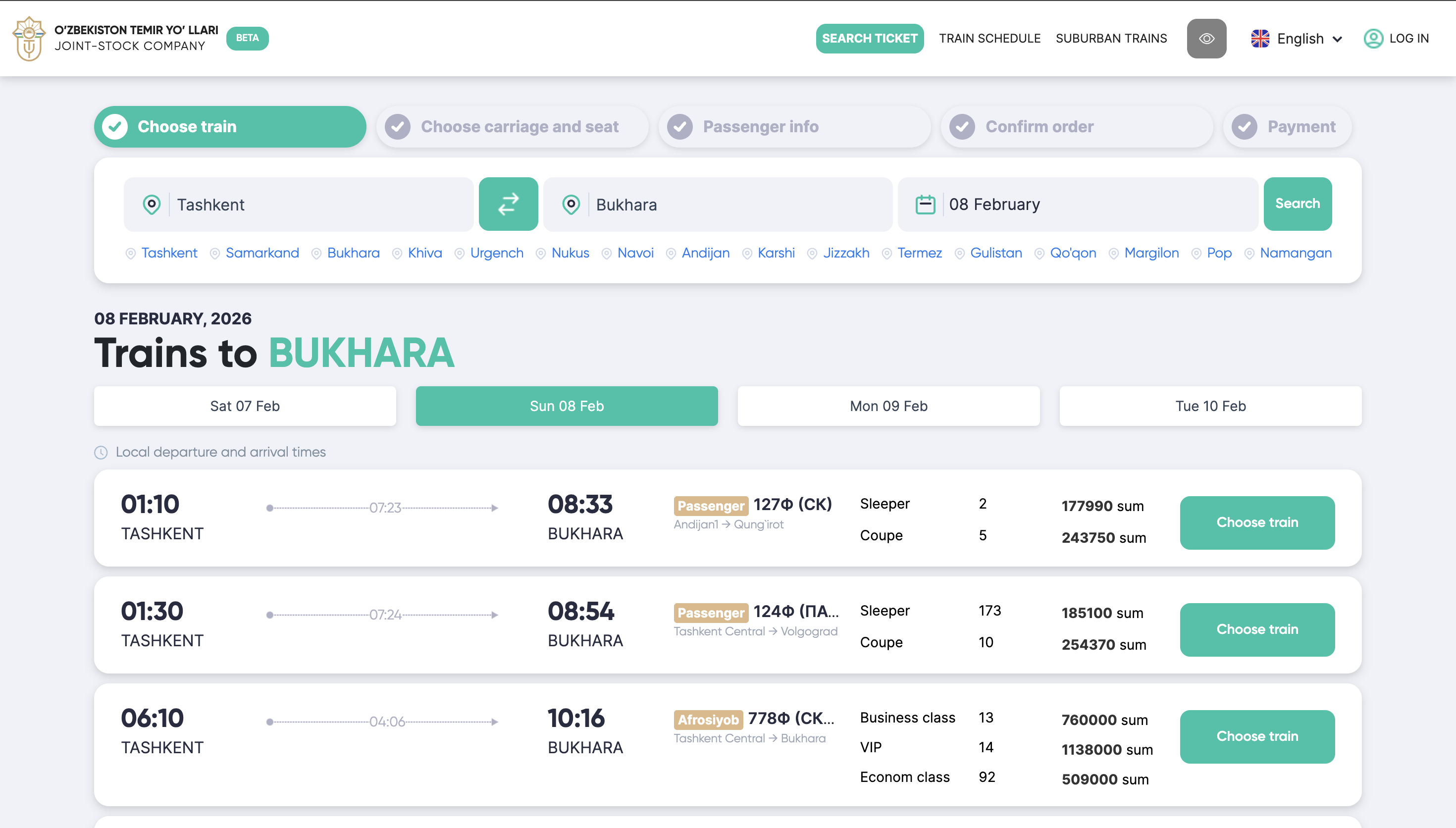 E-Ticket Dashboard - Booking System