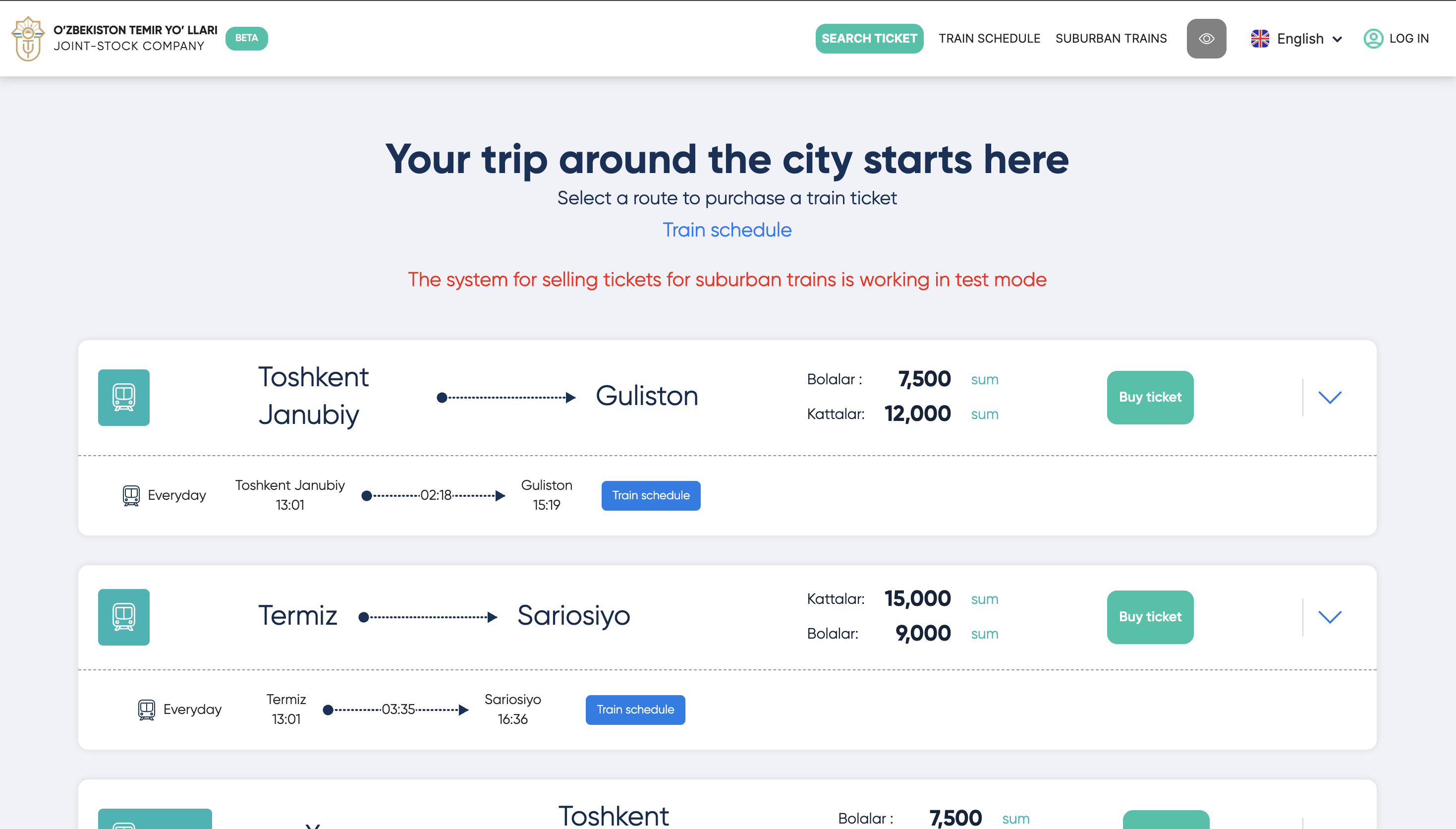 E-Ticket Platform Dashboard